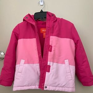 Girls Pink Snow Suit